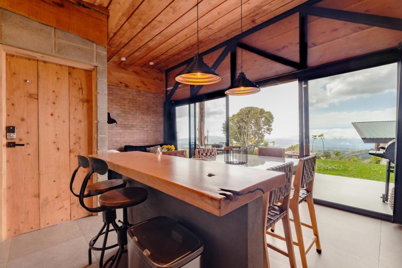 Espectacular Cabana Moderna De Montana + Bosque Nuboso +Wifi Zarcero المظهر الخارجي الصورة